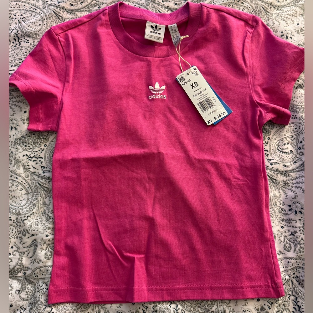 Adidas Women’s Fuchsia Tee